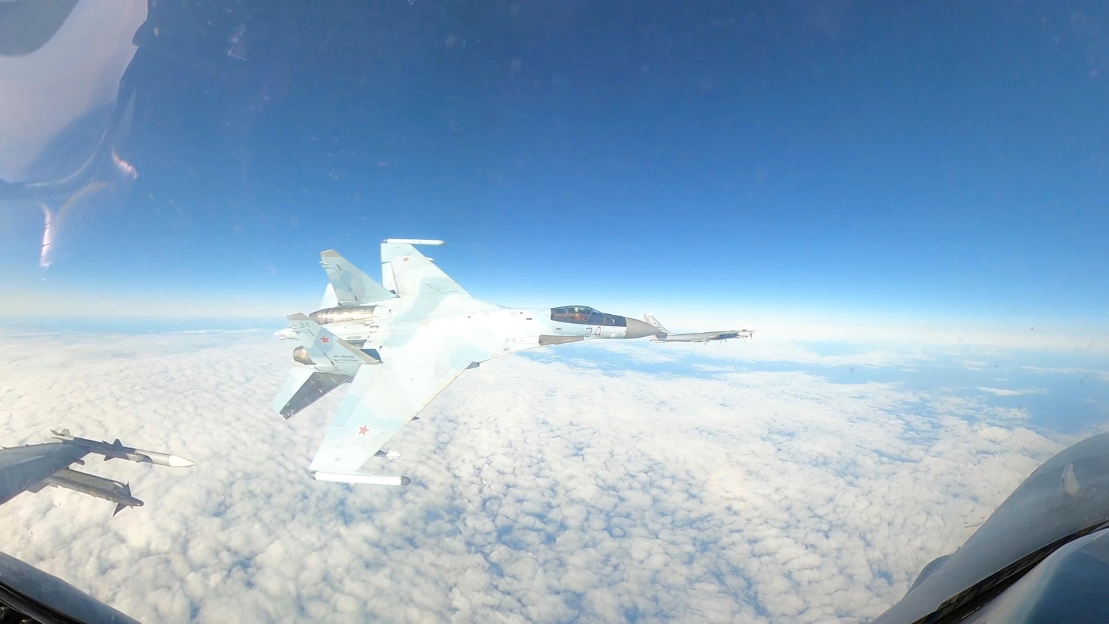 Russian warplanes detected flying near Alaska for ninth time this year, US military says